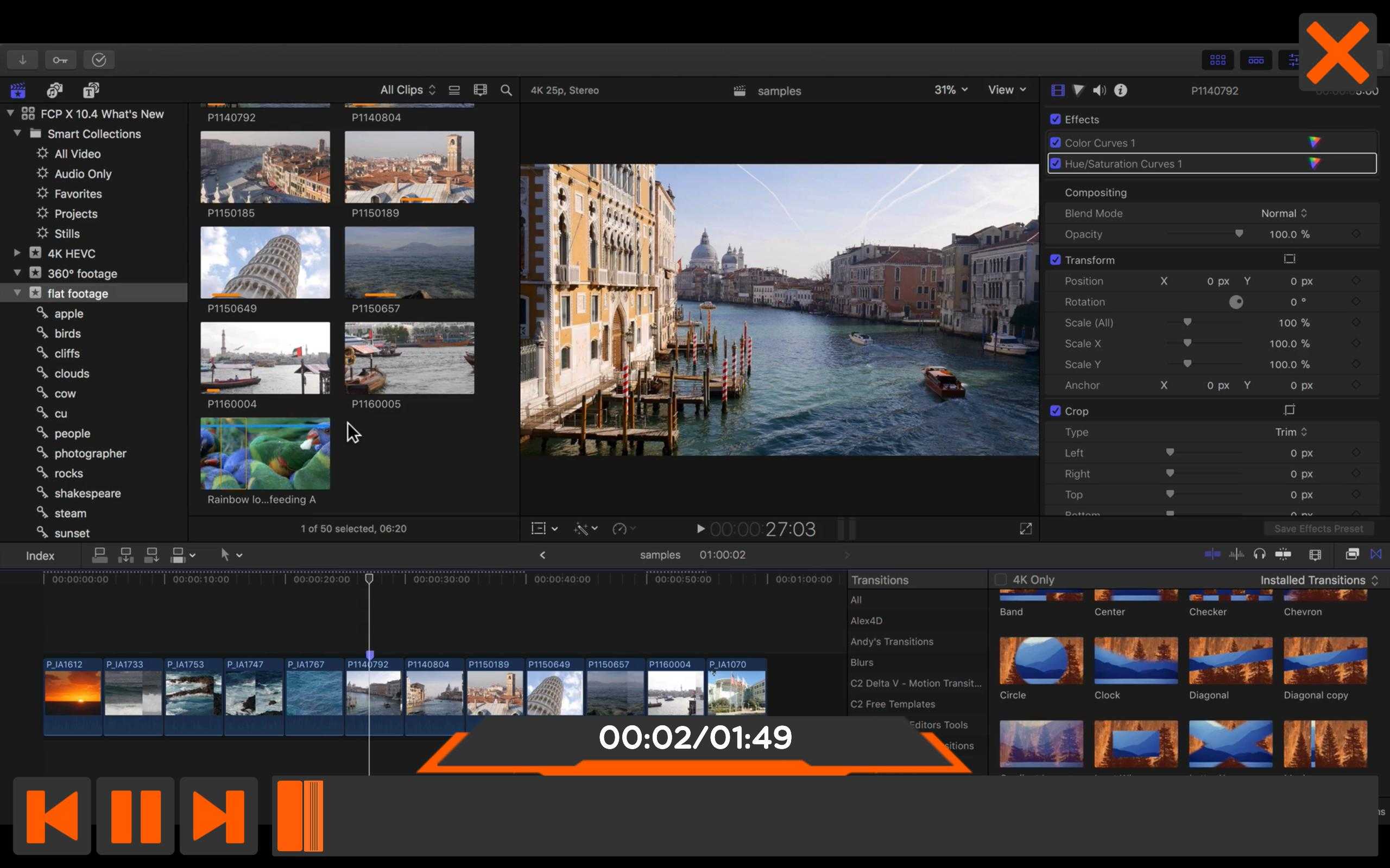 Final cut pro x