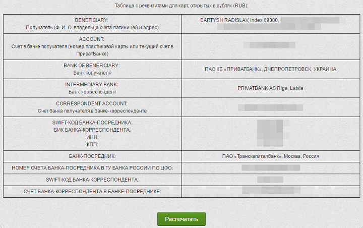 Озон карта какой банк получателя