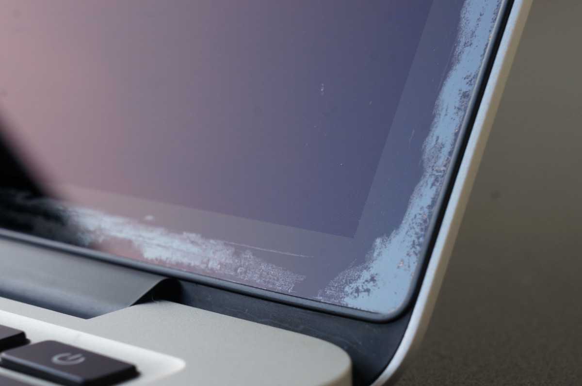 Проблемы с экраном macbook pro retina