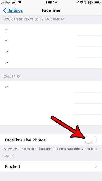 Как отправить лайф фото с айфона на айфон