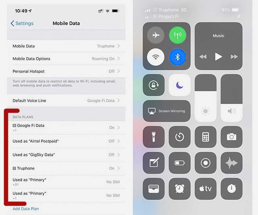 Виртуальная сим карта iphone xr