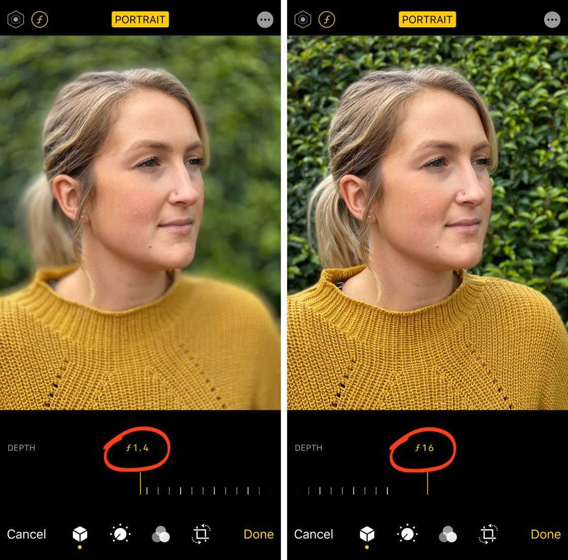 Как сделать размытый фон у фотографии ? эффект по краям и в движении на телефоне: айфон и самсунг
