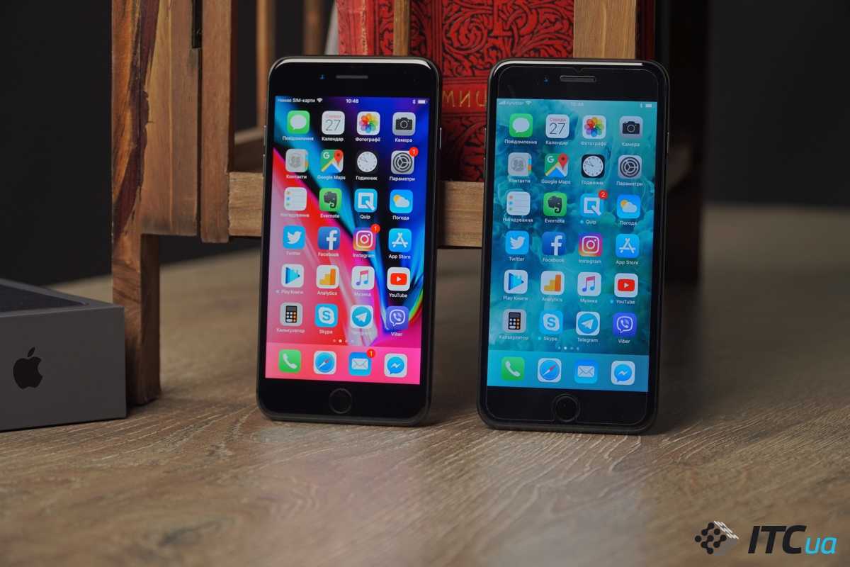 Одинаковые размеры айфонов. Iphone 7+ vs iphone 8+. 7 Plus vs 8 Plus.