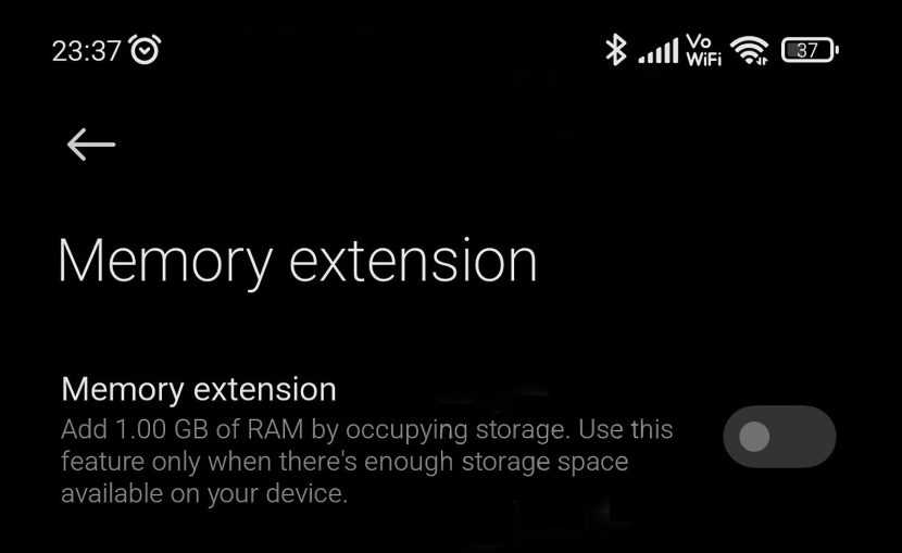 Расширение для xiaomi. Расширение оперативной памяти Xiaomi.