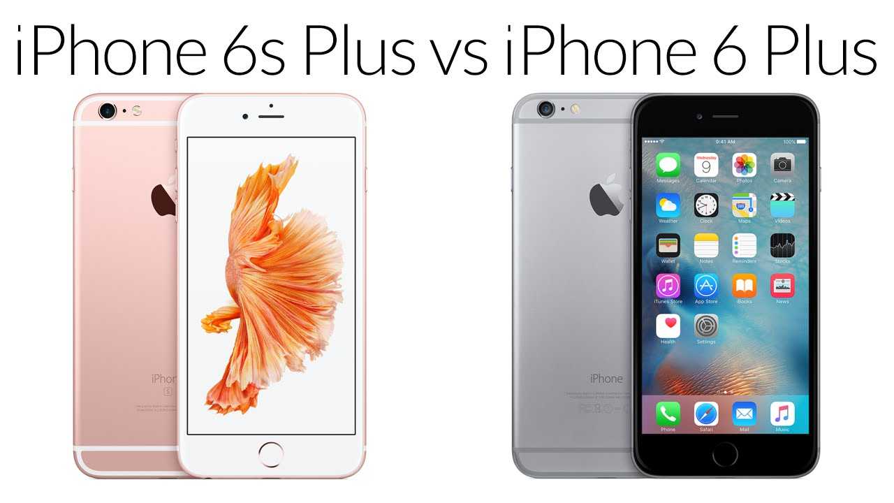 Сравнение айфон 6 и 6 плюс, прямые конкуренты или нет?